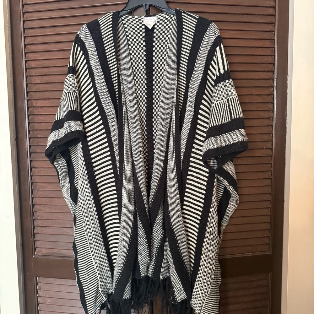 Free People Fringe Cardigan